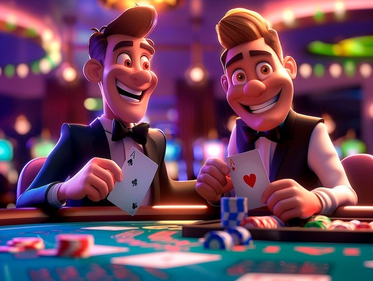Menu utama permainan live dealer