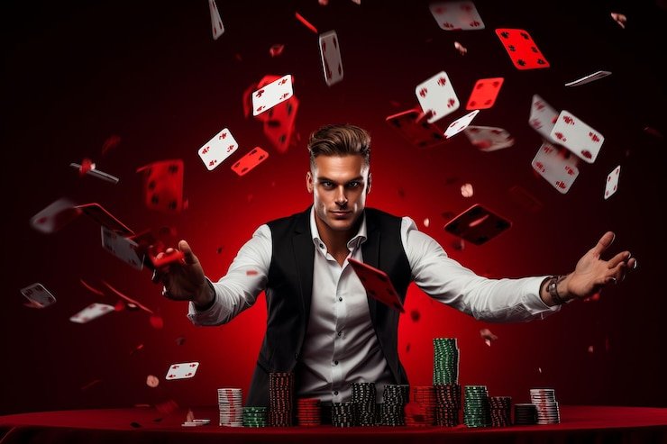 Tampilan meja live dealer HD